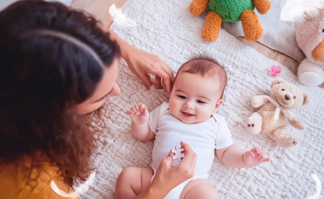 Desarrollo psicomotriz en bebés de 3 a 6 meses: Lo que mamá y papá deben saber - Nappis