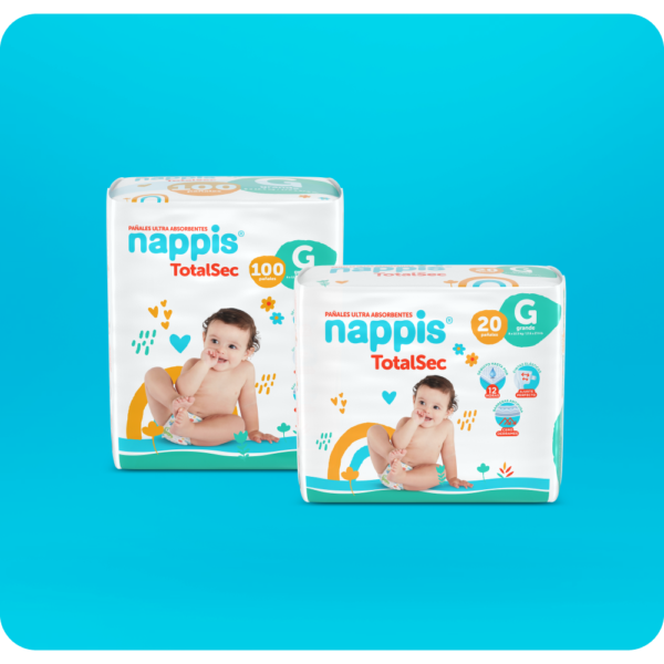 Pañales Nappis TotalSec Grande