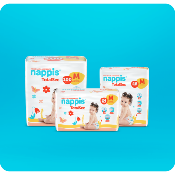 Pañales Nappis TotalSec Pequeño