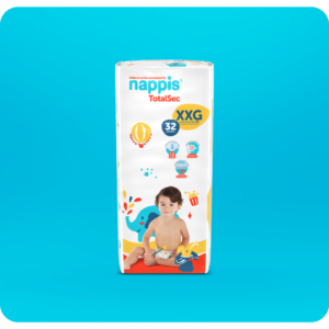 Pañales Nappis TotalSec Extra Extra Grande