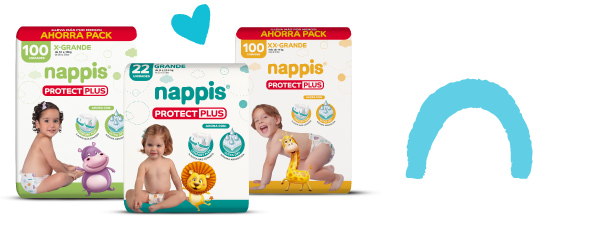 Nappis | Pañales y toallitas que brindan suavidad y protección para el libre movimiento de tu bebé