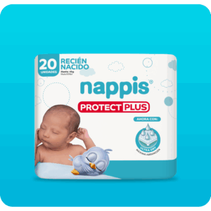 Pañales Nappis Protect Plus Recién Nacido