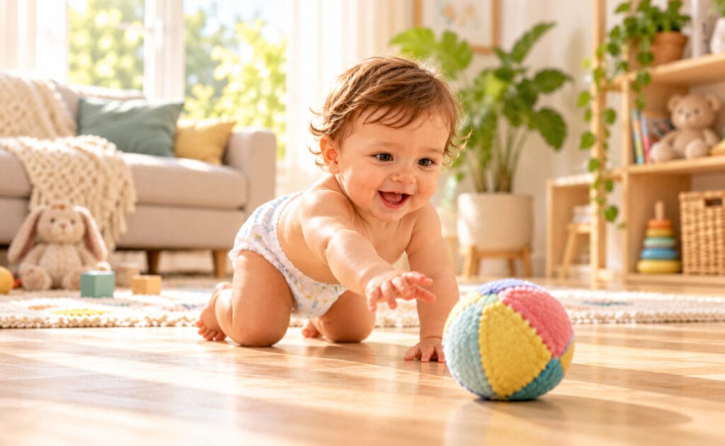 Gateo en bebés: ¿cuándo empiezan a gatear y cómo estimularlo?