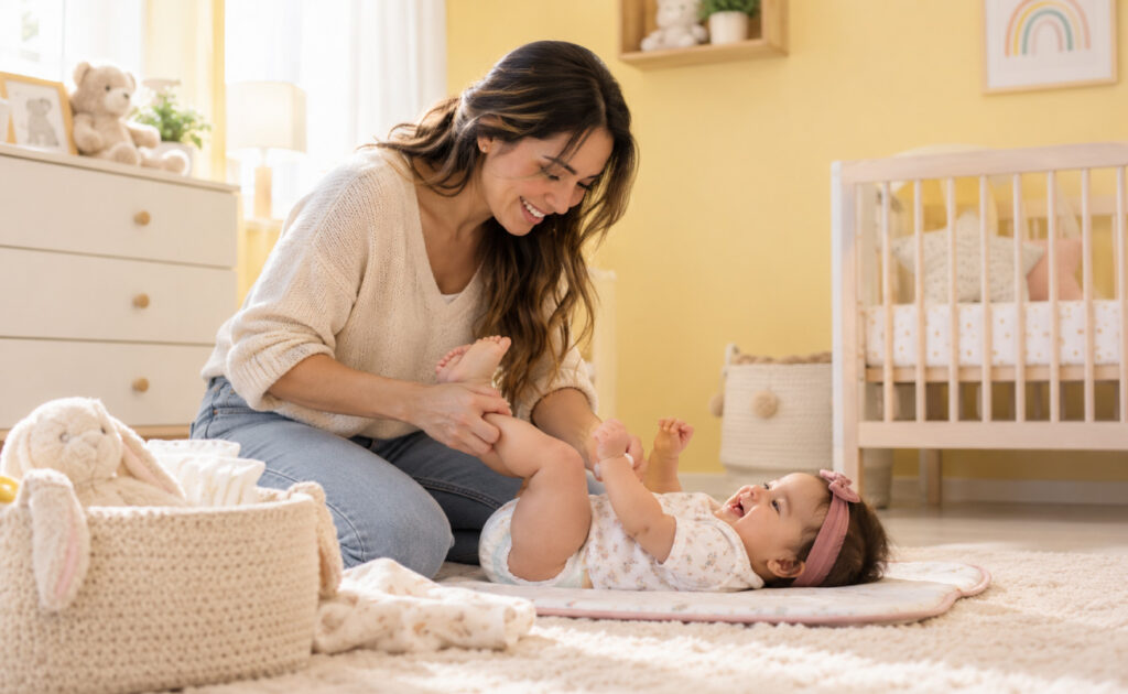 Rozaduras en bebés: ¿cómo prevenir y cuidar la piel en la zona del pañal?