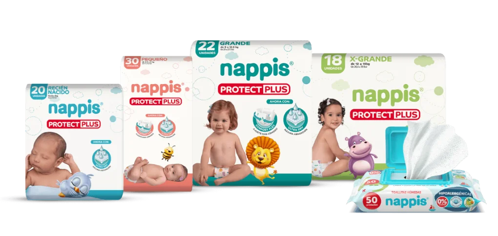 Nappis | Pañales y toallitas que brindan suavidad y protección para el libre movimiento de tu bebé